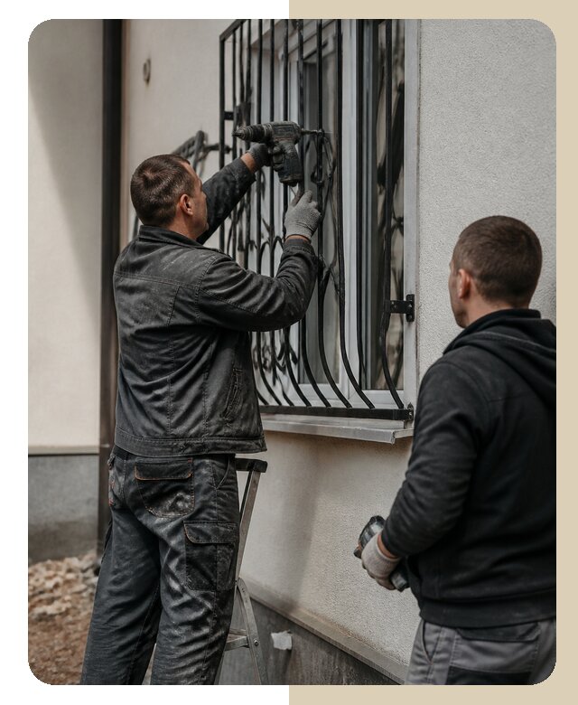 Установка наружных решеток в Волжском от 4964 р. | Дверной